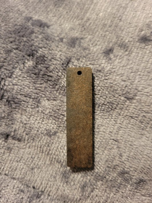 Embossed Red and Black Bar