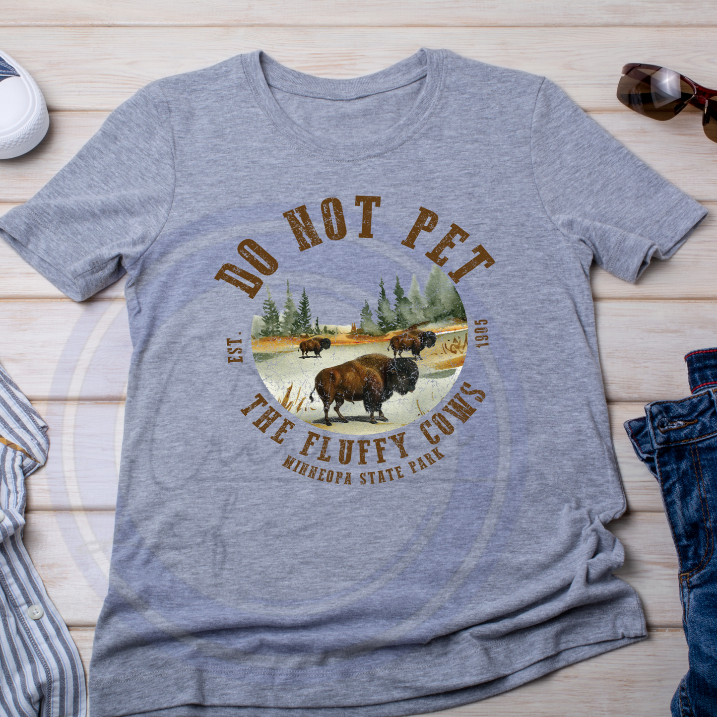 Do Not Pet Fluffy Cows Minneopa (customize)