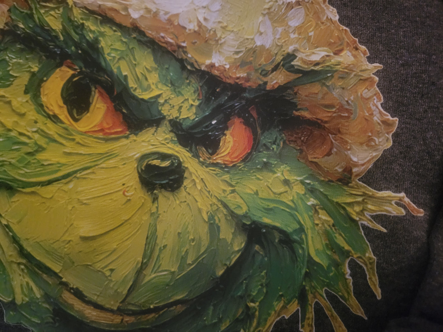 Hand Painted Green Trouble (customize)