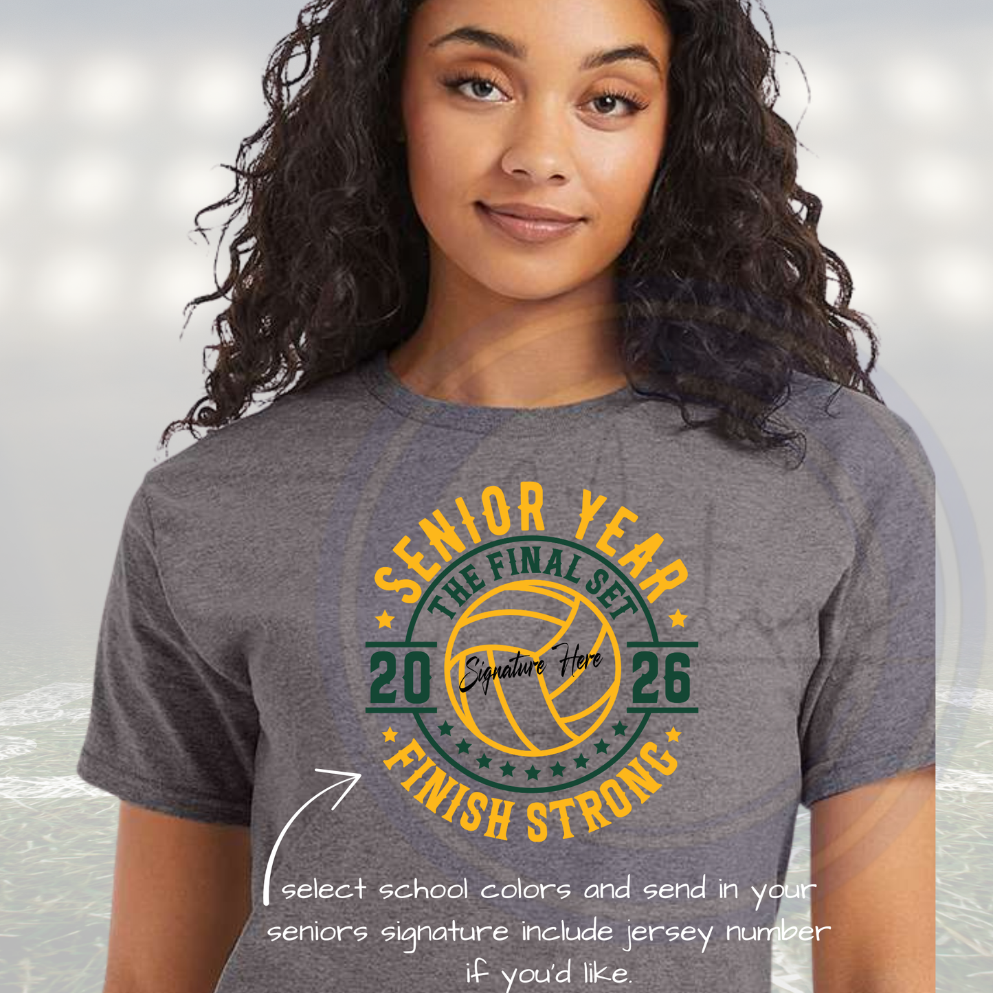 Senior Year Volleyball (customized)