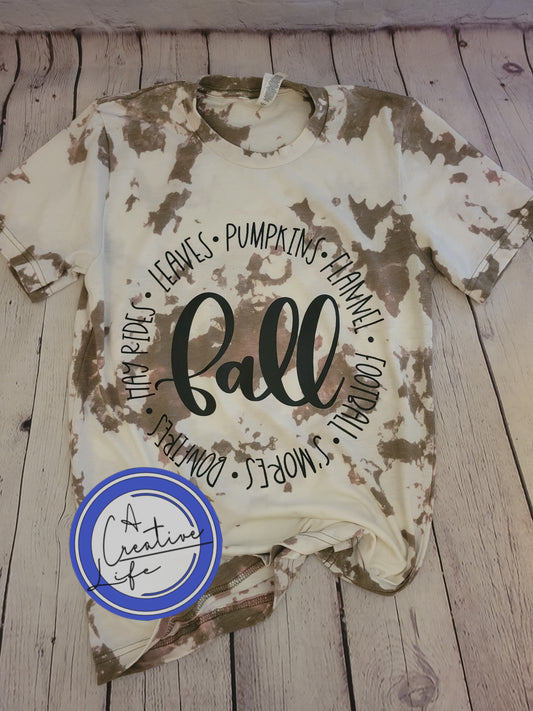 Fall Words (bleached)