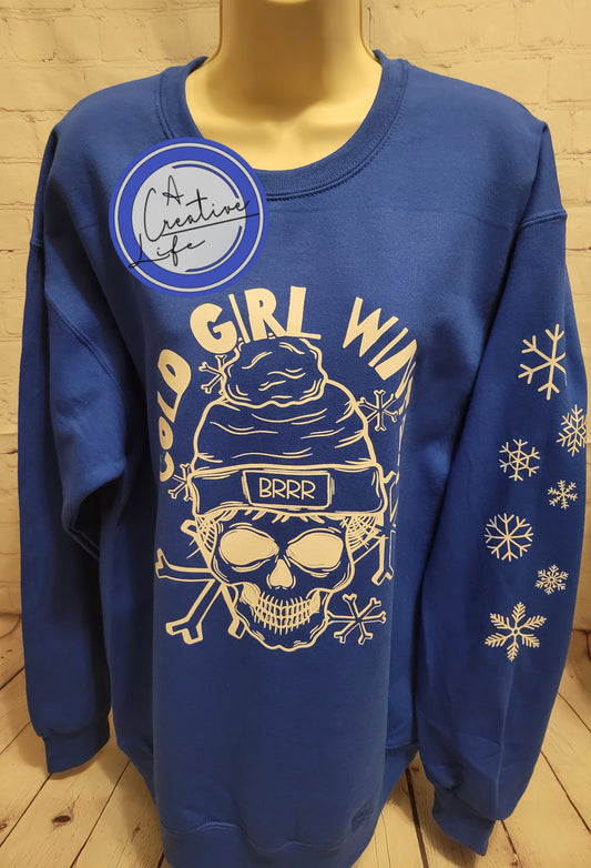 Cold Girl Winter Skellie