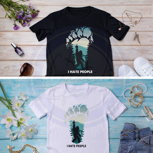 I Hate People Bigfoot (customize)