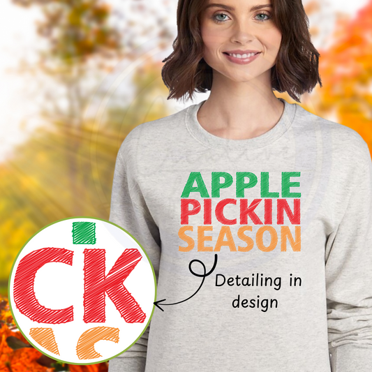 Apple Pickin Season (customize)