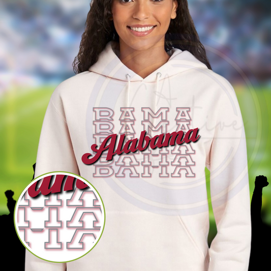 Alabama Stacked (customize)