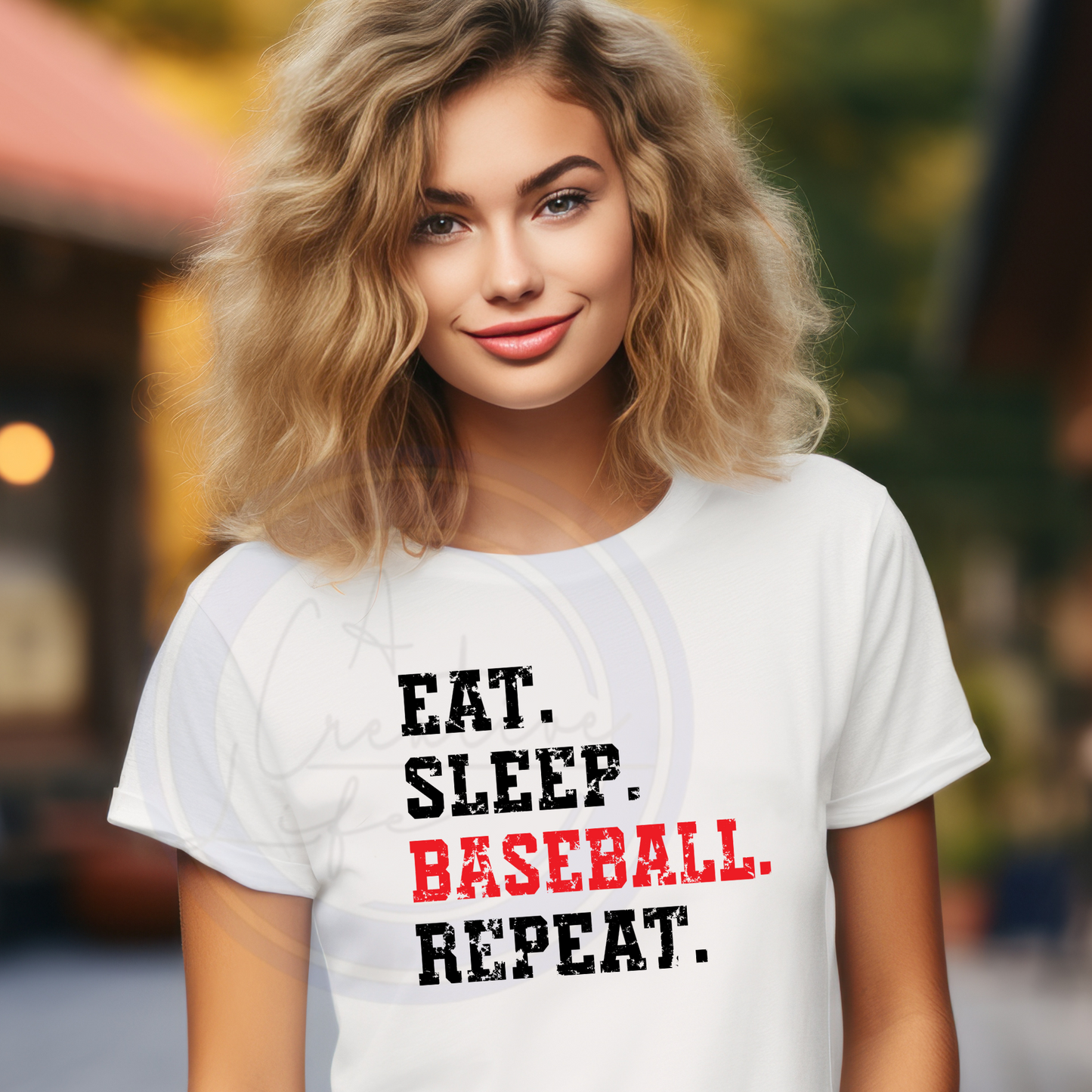Baseball - Eat Sleep (customize)
