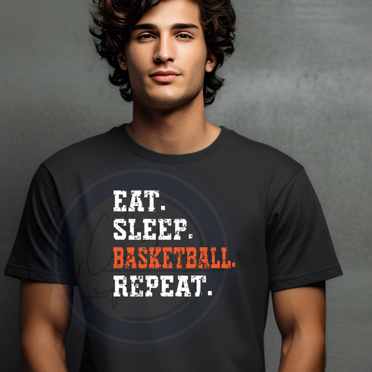 Basketball - Eat Sleep (customize)