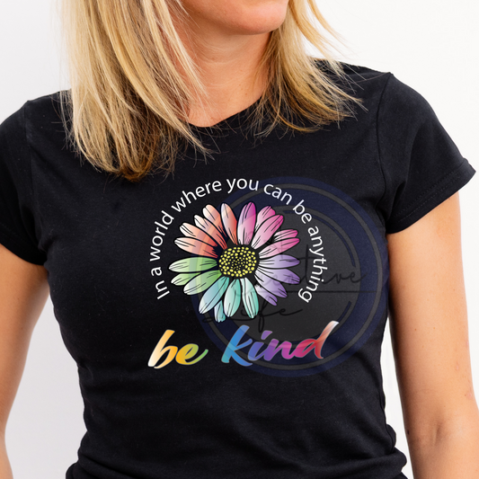Be Kind Multicolor Daisy (customize)