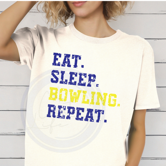 Bowling - Eat Sleep (customize)