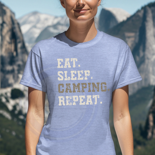 Camping - Eat Sleep (customize)
