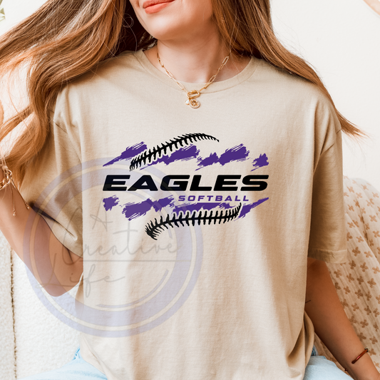 Design 3026 Softball Eagles (customized)