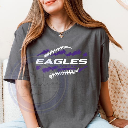 Design 3026 Softball Eagles (customized)