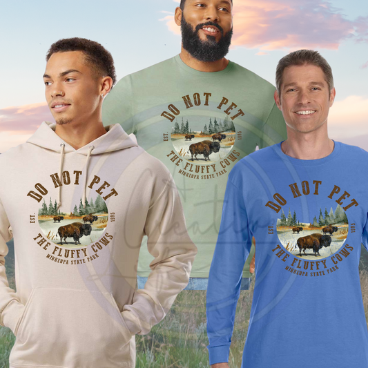 Do Not Pet Fluffy Cows Minneopa (customize)