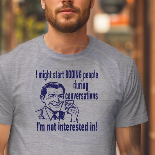 Might Start Booing - man (customize)