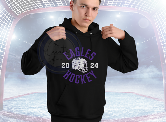 New Ulm Eagles Hockey Design 1573