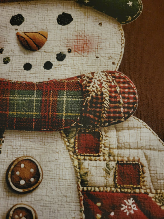 Patchwork Snowman (customize)