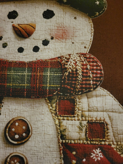 Patchwork Snowman (customize)