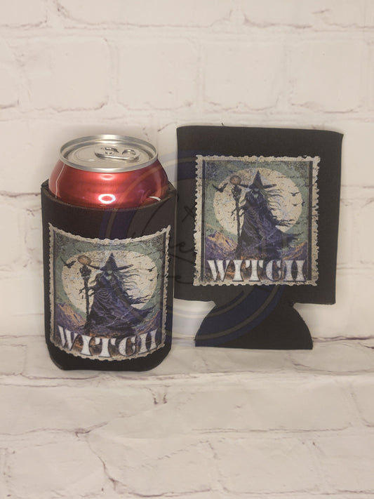 Witch Stamp - Can Koozie