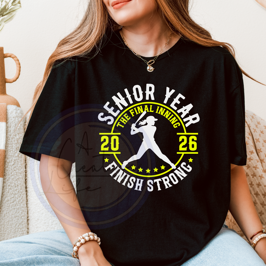 Senior Year Softball (customized)