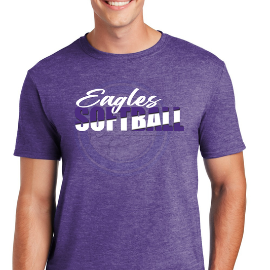 Eagles Softball Split