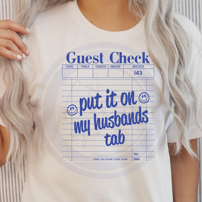 Husbands Tab (customize)