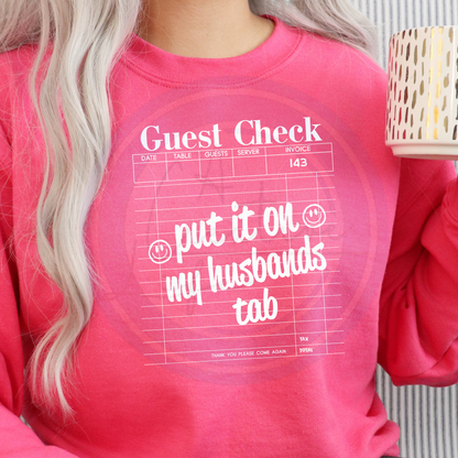 Husbands Tab (customize)