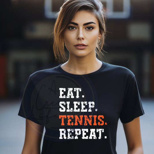 Tennis - Eat Sleep (customize)