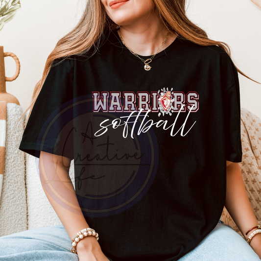 Brick Wall Warriors Softball (customized)