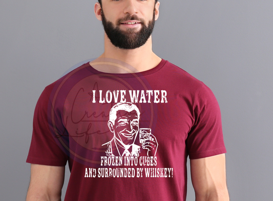 I Love Water (customize)