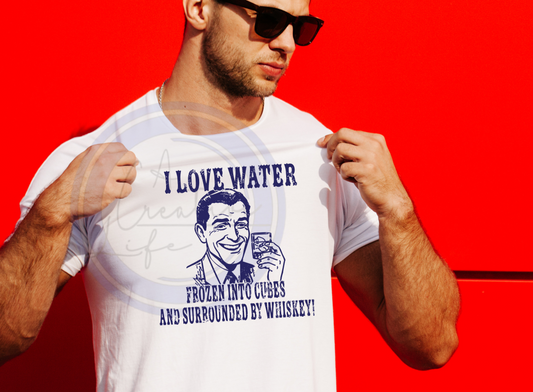 I Love Water (customize)