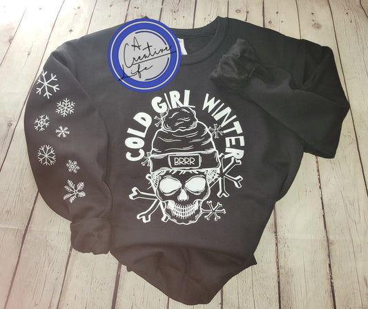 Cold Girl Winter Skellie